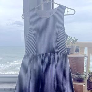crown and ivy striped dress